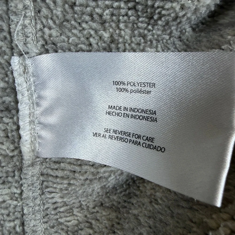 Woolrich Pullover Mens XXL HMQ0038S Grey Sweater Fleece EUC